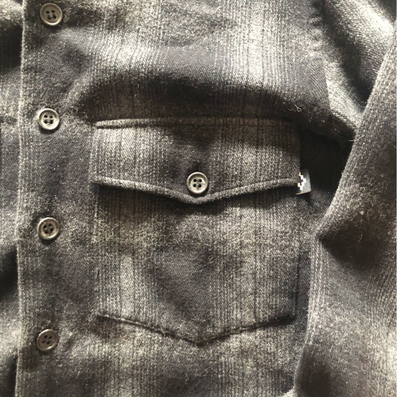 Marcelo Burlon Sham Jaguar Print Flannel Plaid Shirt - Picture 4 of 5